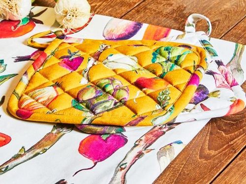 cumpără Textile de casă Andrea Fontebasso 55889 Fata de masa D170cm Ortolana, 100% coton, rotunda în Chișinău 