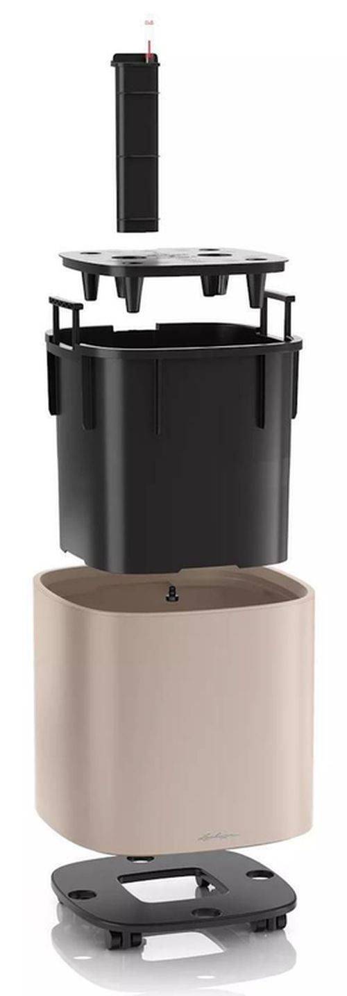 cumpără Ghiveci pentru flori Lechuza Pila Planter, Petrol Blue în Chișinău 