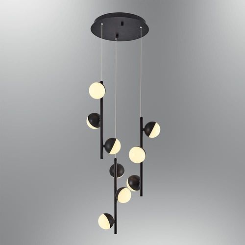 купить Освещение для помещений Ozcan Люстра 5675-9Y (черный) в Кишинёве 