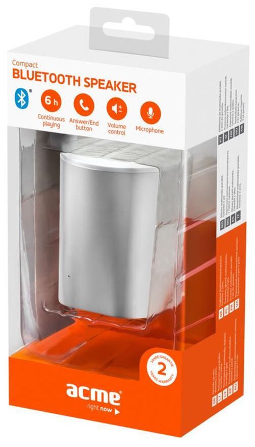 купить Колонка портативная Bluetooth Acme SP109W Dynamic White в Кишинёве 