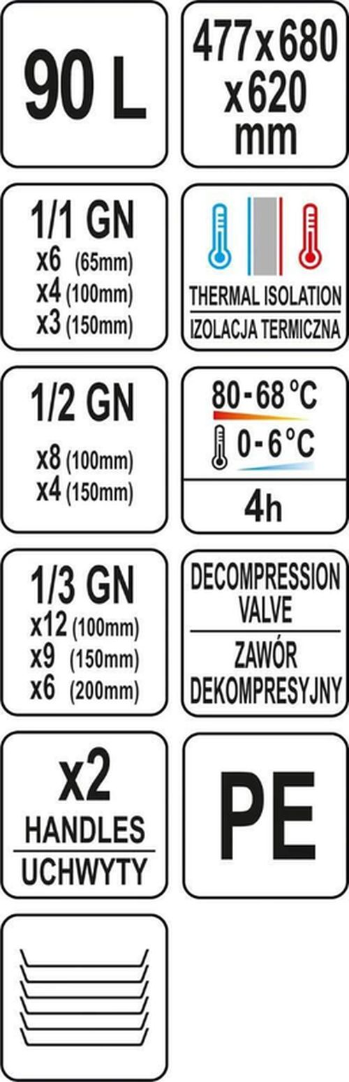 cumpără Tеrmos pentru catering Yato YG-09245 în Chișinău 