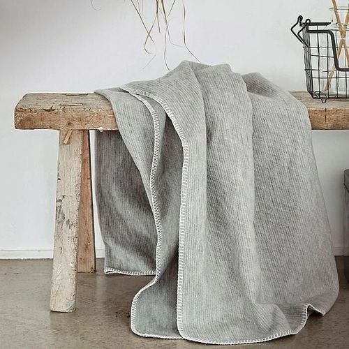 cumpără Cuvertură Ibena 2163/800 220x250 Jaquard Decke Lausanne Grey în Chișinău 