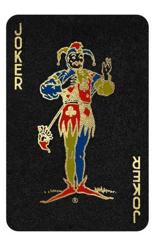 купить Настольная игра Winning Moves WM00755-EN1-12 Cărţi de joc Waddingtons No. 1, Black And Gold Deck в Кишинёве 