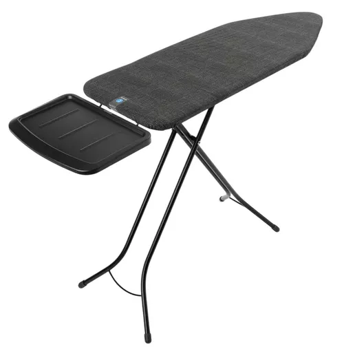 cumpără Masă de călcat Brabantia 13 47 46 C 124x45cm, Solid Steam Unit Holder, Denim Black în Chișinău 
