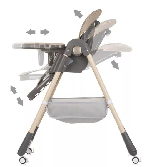 купить Стульчик для кормления Chipolino STHFS02402MA First Spoon macadamia в Кишинёве 