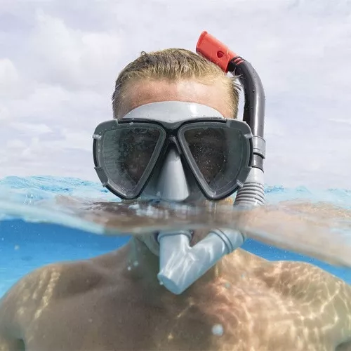 cumpără Accesoriu pentru înot Bestway 24029BW Set de înot (mască, snorkel), 14+, 2 culori în Chișinău 