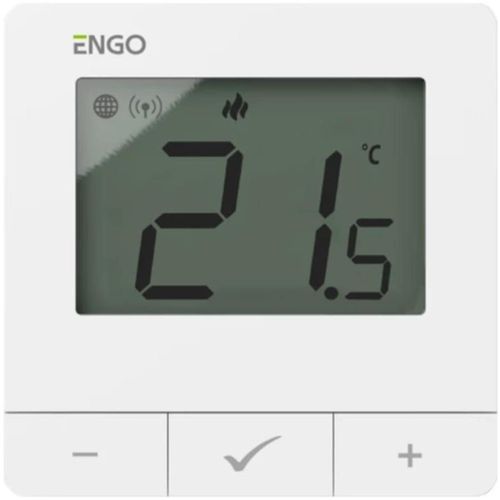 cumpără Termostat de cameră ENGO Controls E25-230W prin internet ZigBee/Wireless, white în Chișinău 