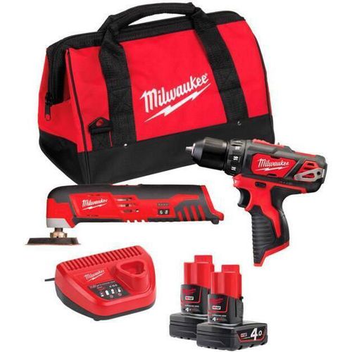 cumpără Set de scule electrice Milwaukee 4933441250 M12BPP2D-402B în Chișinău 