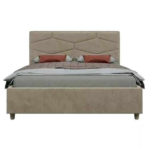 купить Кровать Relaxe Home 024051 Sydney (180x200), London 03, Beige в Кишинёве 