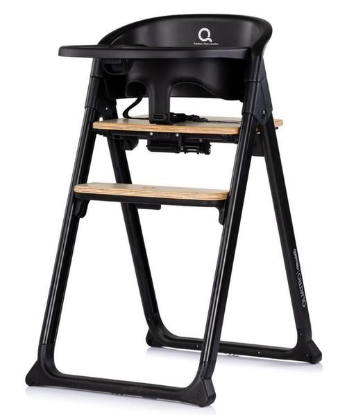 купить Стульчик для кормления Chipolino STHQU02601CH QUATRO charcoal 4in1 в Кишинёве 
