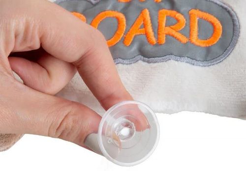 купить Аксессуар для автомобиля BabyJem 875 Jucarie de plus Baby On Board Maro deschis в Кишинёве 