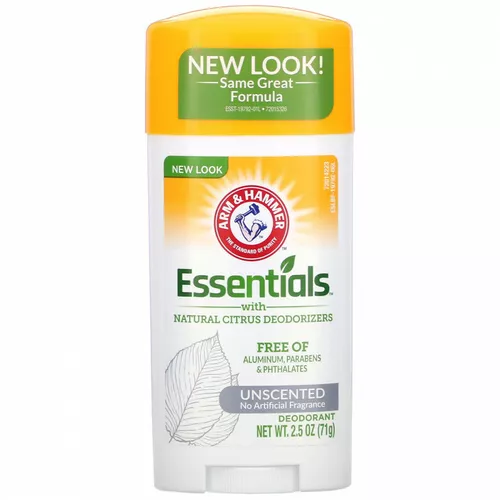 Дезодорант без запаха - Arm&Hammer, Essentials with Natural Deodorizers Unscented 