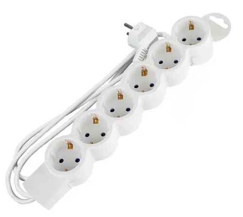 купить Удлинитель электрический Scame 161.251D3 6 loc 16A 250V 3M в Кишинёве 