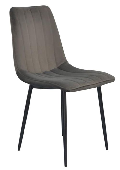 купить Комплект стол и стулья Evelin di Costacurta стол DT-431-1R B + 4 стула XR-154B Dark Grey58 в Кишинёве 