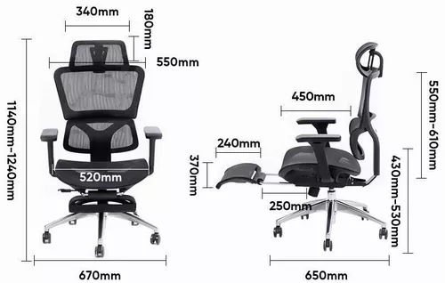 купить Офисное кресло Deli KF232J, сетка, черное в Кишинёве 