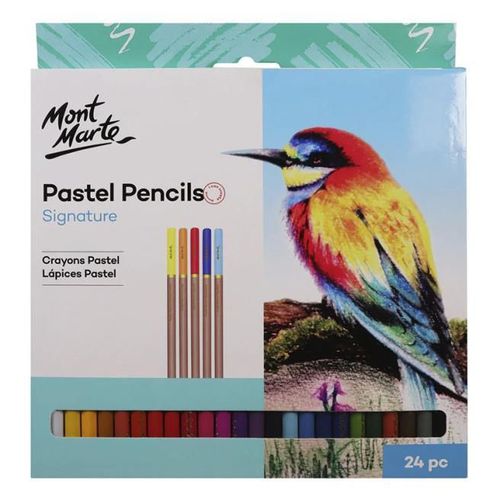 cumpără Set de creație Mont Marte MPN0099 Creioane pastel Signature Color, 24buc în Chișinău 
