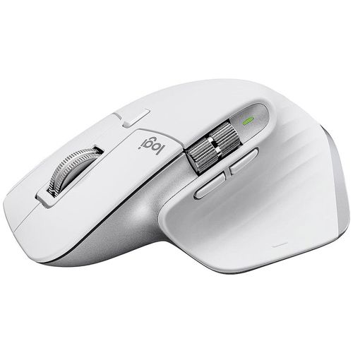 купить Мышь беспроводная Logitech MX Master 3s Pale Gray Wireless Mouse, 2.4GHz Wireless+Bluetooth, Darkfield high precision, USB Unifying Receiver, Rechargeable Li-Po (500 mAh) battery, 910-006560 (mouse fara fir/беспроводная мышь) в Кишинёве 