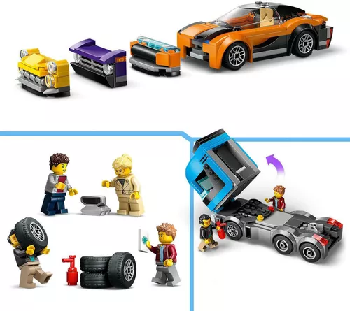 купить Конструктор Lego 60408 Car Transporter Truc в Кишинёве 