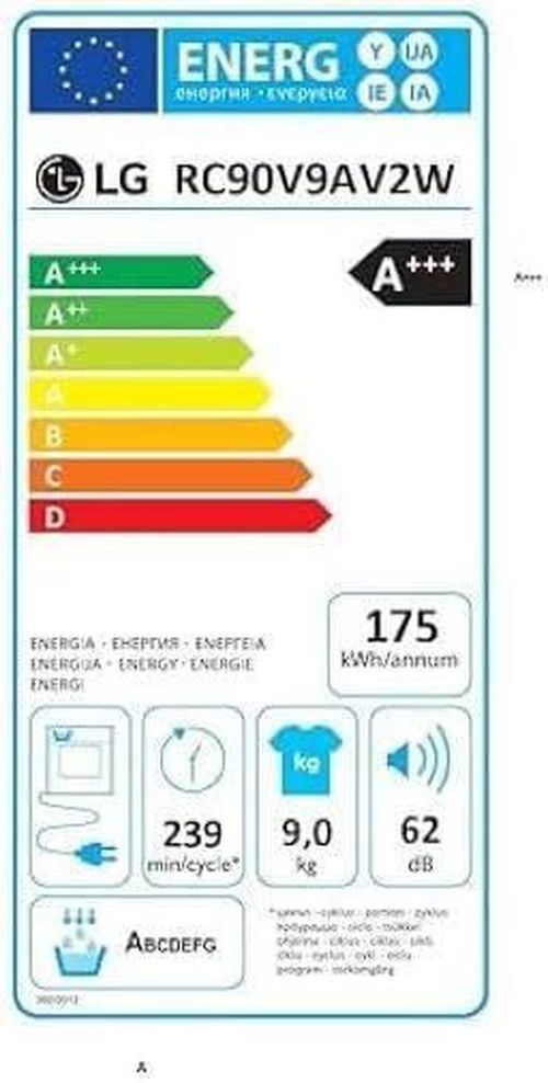 купить Сушильная машина LG RC90V9AV2W в Кишинёве 