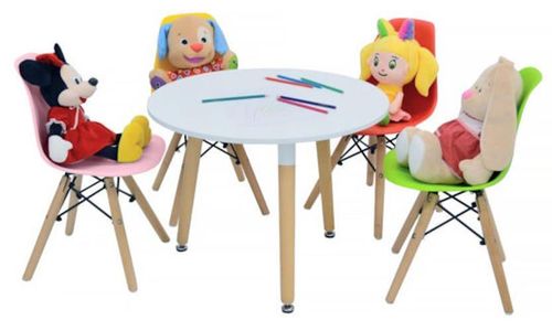 купить Набор детской мебели Deco Eames Bebe Pink в Кишинёве 