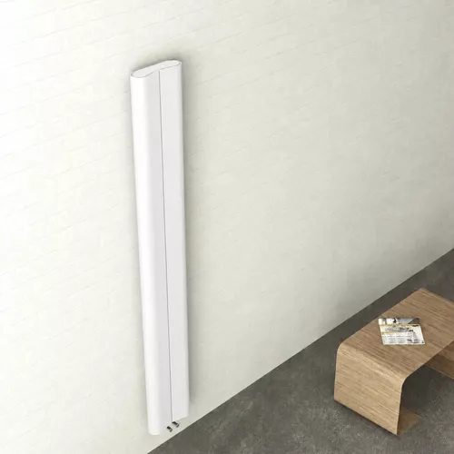 cumpără Radiator Carisa CURVY 1800x245 CUR 9016 TEX White (2 elem) alum în Chișinău 