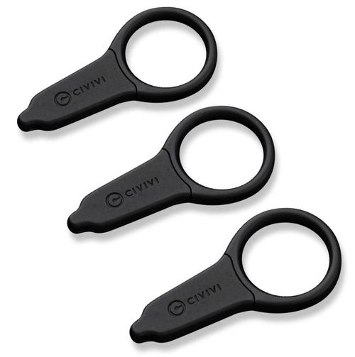 купить Нож походный Civivi C22022A-2 Quick Snip, mâner ABS, mini, 3buc. в Кишинёве 