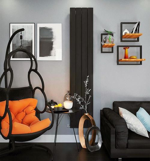 купить Радиатор Radiatori 2000 Design Kalis 2000 Anthracite (5elem.) в Кишинёве 