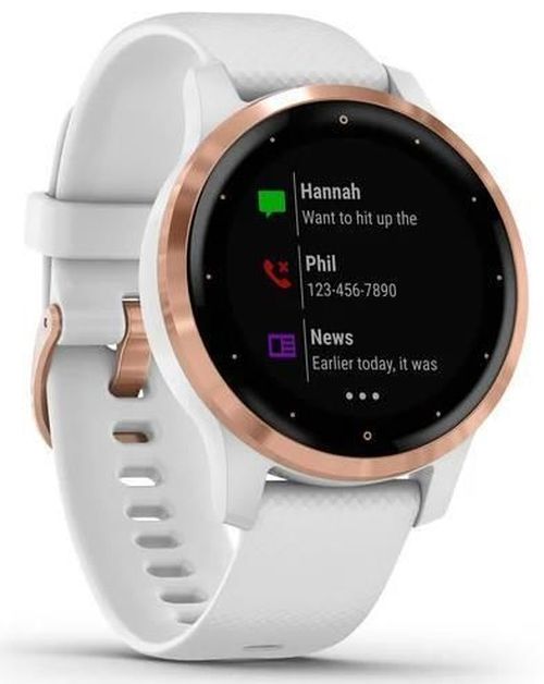 купить Фитнес-трекер Garmin vivoactive 4S White/Rose Gold, S.EU в Кишинёве 