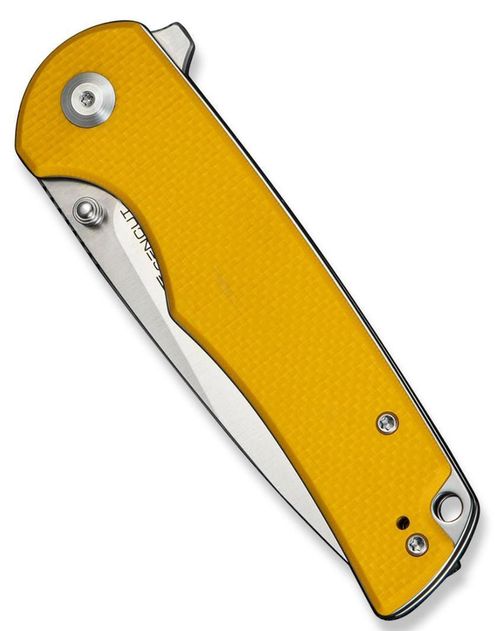 купить Нож походный Sencut S24019-2 Praktisk, G10 galben, Liner Lock в Кишинёве 