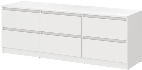 cumpără Comodă TV MebelStar NEO 6S 150x43x53 White (MBS-1278) în Chișinău 