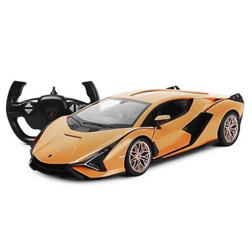 купить Радиоуправляемая игрушка Rastar 97700 Lamborghini Sian, 1:14 orange, 50630 в Кишинёве 