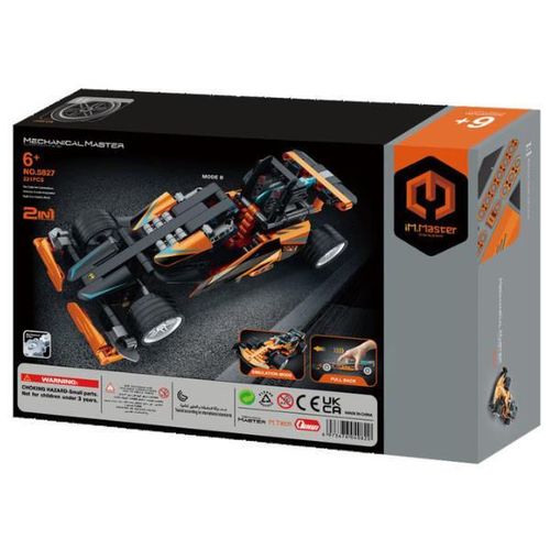 купить Конструктор iM.Master 5827 Mașină sportivă 2în1, Mechanical Master, cu inerție, 221pcs в Кишинёве 