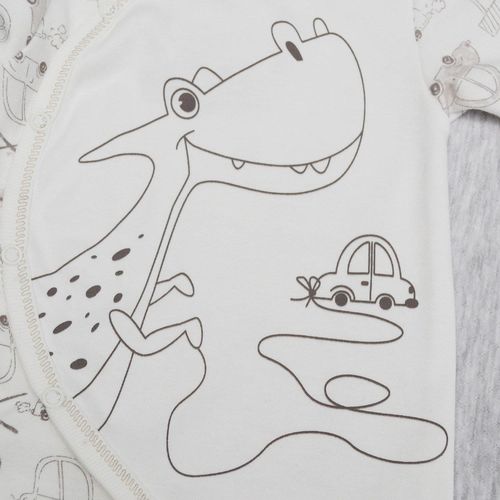 cumpără Haine pentru copii Minikin 231760362 Набор 3 ед CARS 62см milk în Chișinău 