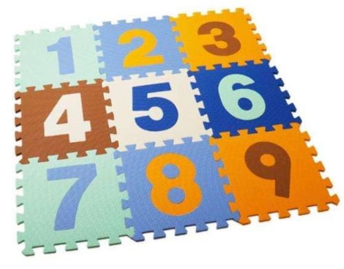 cumpără Covoraș de joacă Essa HK003 Covoraș-puzzle educativ Cifre, 9elem în Chișinău 
