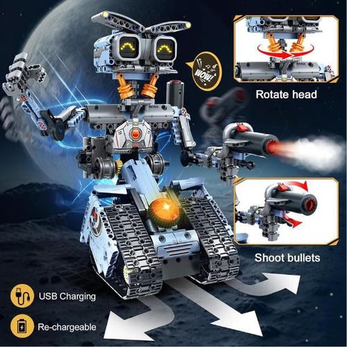 купить Конструктор iM.Master 8062 Robot-transformer 5în1, Mechanical Master, cu T/C, 687pcs в Кишинёве 