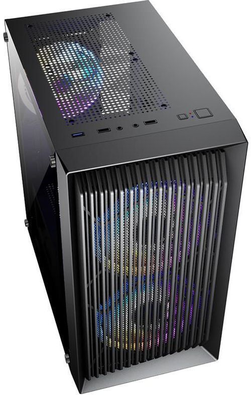 cumpără Carcasă PC 1stplayer BS-2 BLACK, mATX w/o PSU (BS-2-BK-3F1) în Chișinău 