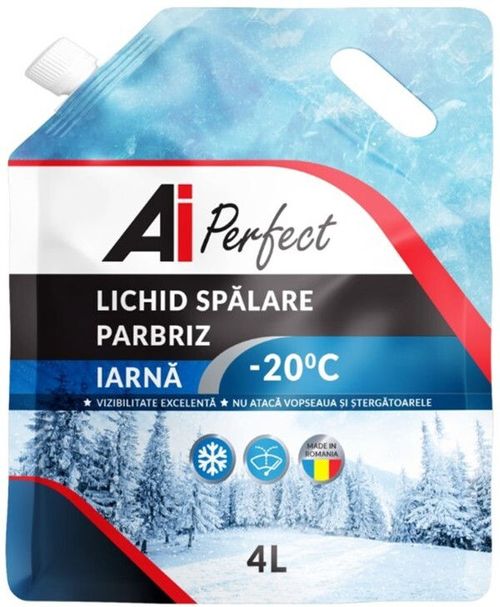 купить Автохимия miscellaneous Lichid parbriz NANO Premium IARNA 4L -20°C Ai Perfect в Кишинёве 