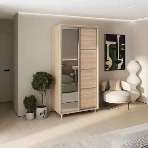 cumpără Dulap my-STYLE C10H1T05BM03-U21, 100x210, дуб сонома în Chișinău 