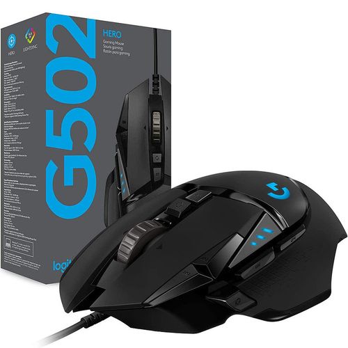 купить Мышь игровая беспроводная Logitech G502 Lightspeed HERO Wireless Gaming Mouse, Sensor HERO 25K, Resolution:100–25,600 dpi, Connection: Wired/Wireless, 910-005567 (mouse fara fir/беспроводная мышь) в Кишинёве 