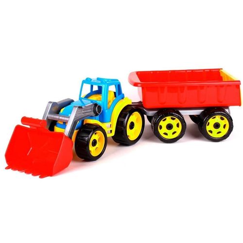купить Машина Technok Toys 3688 Jucarie tractor cu remorca si caus 6K 2fel в Кишинёве 