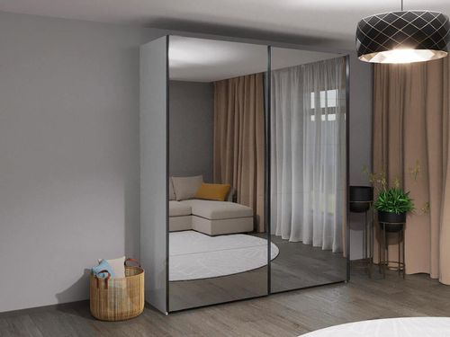 купить Шкаф Bayro Top line Napoli 2300x2300x580 белый, купе в Кишинёве 