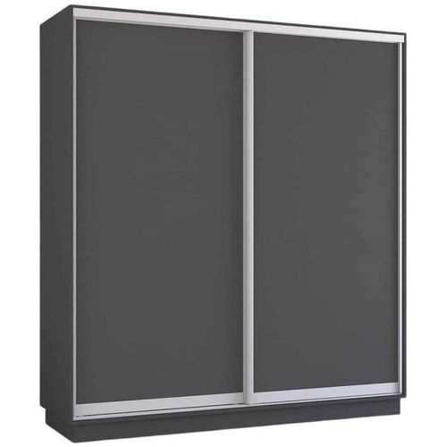 купить Шкаф Mobildor-Lux Fox uși glisante din PAL (180x60x200H cm) Anthracite в Кишинёве 