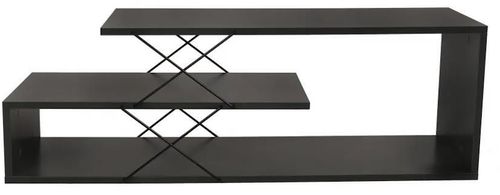 купить Тумба напольная для TV Trendy Zigzag, Antracit 120x40x30cm в Кишинёве 