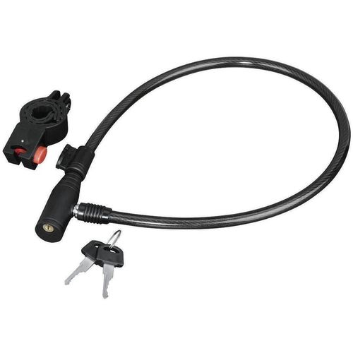 купить Аксессуар для велосипеда Hama 178109 Bicycle Cable Lock, 65 cm в Кишинёве 