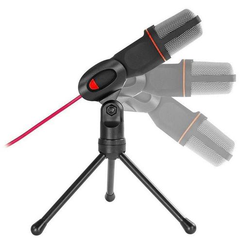 cumpără Microfon pentru PC Omega VGMM Gaming Microphone Mini + Tripod Jack 3.5mm (45202) în Chișinău 