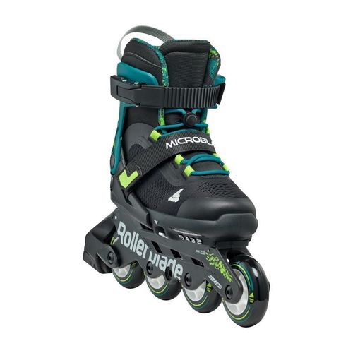 cumpără Role Rollerblade 86B0751520NG02 Microblade XT, 33-36.5, Nero/Verde Petrolio în Chișinău 