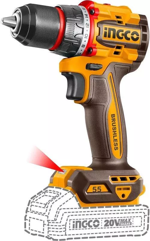 купить Шуруповёрт INGCO CDLI205581 (50265) в Кишинёве 