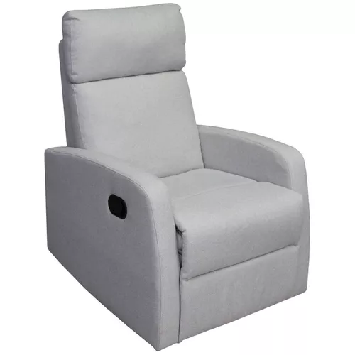cumpără Fotoliu Deco Fotoliu cu Recliner Santos Light Grey în Chișinău 