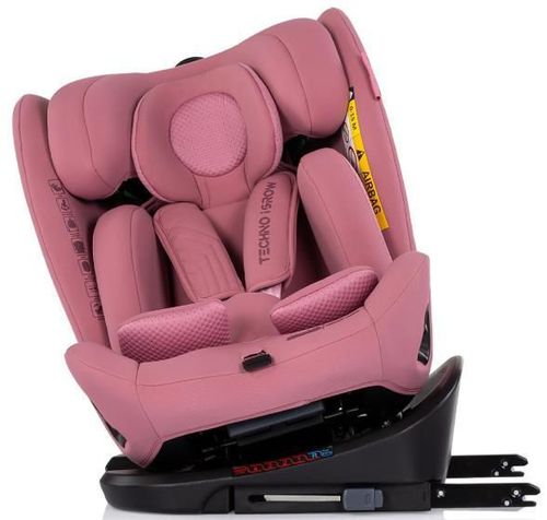 cumpără Scaun auto Chipolino STKTHG02605PP I-Size 40-150cm Isofix 360 Techno iGrow powder pink în Chișinău 