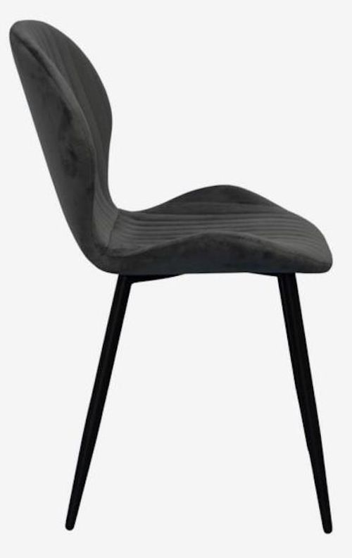 купить Комплект стол и стулья Evelin di Costacurta стол DT-402-6B + 4 стула YTC-064B Dark grey в Кишинёве 